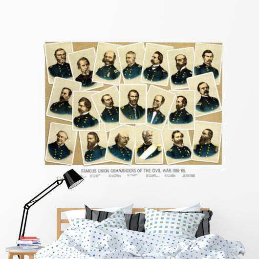 Digitally Restored Civil War Wall Decal Design 5