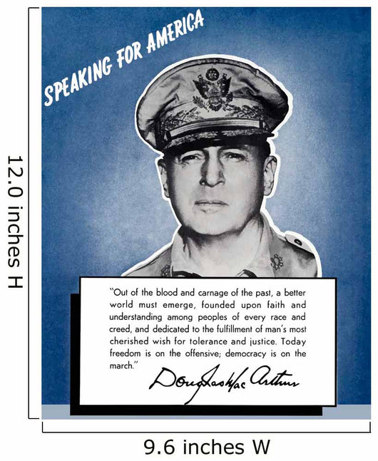 Digitally Restored War Propaganda Wall Decal Design 22