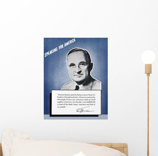 Digitally Restored War Propaganda Wall Decal Design 21