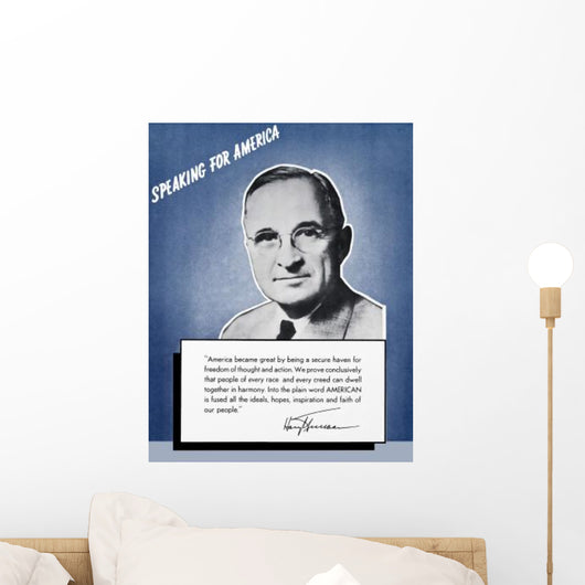 Digitally Restored War Propaganda Wall Decal Design 21