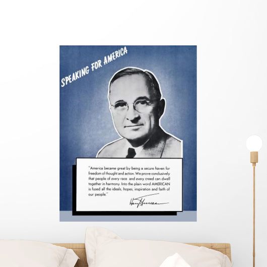 Digitally Restored War Propaganda Wall Decal Design 21