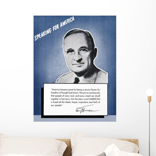 Digitally Restored War Propaganda Wall Decal Design 21