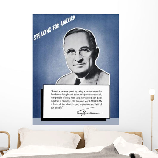 Digitally Restored War Propaganda Wall Decal Design 21