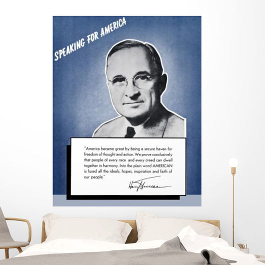 Digitally Restored War Propaganda Wall Decal Design 21