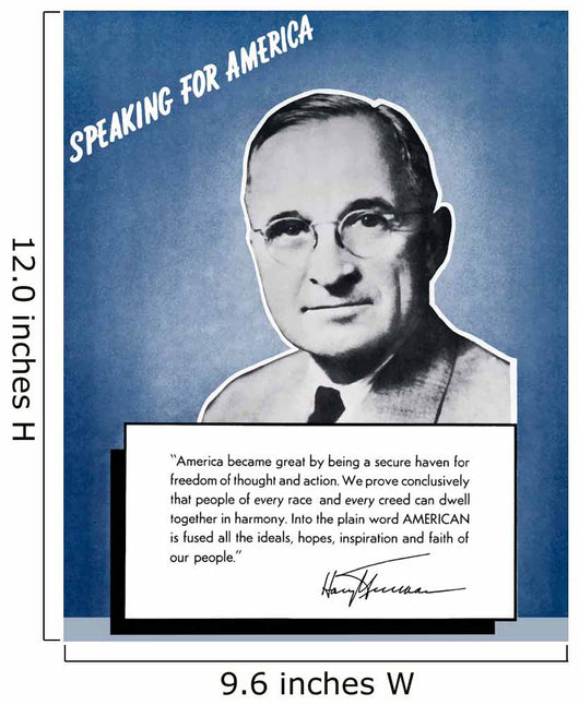 Digitally Restored War Propaganda Wall Decal Design 21