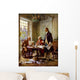 Digitally Restored Vector Painting Wall Decal Design 6