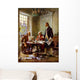 Digitally Restored Vector Painting Wall Decal Design 6
