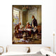 Digitally Restored Vector Painting Wall Decal Design 6