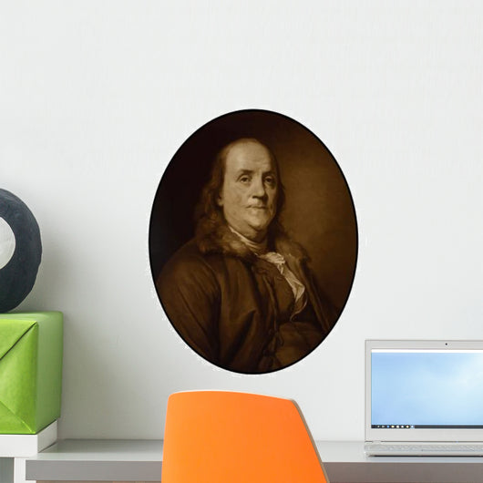 Digitally Restored Vector Painting Wall Decal Design 5