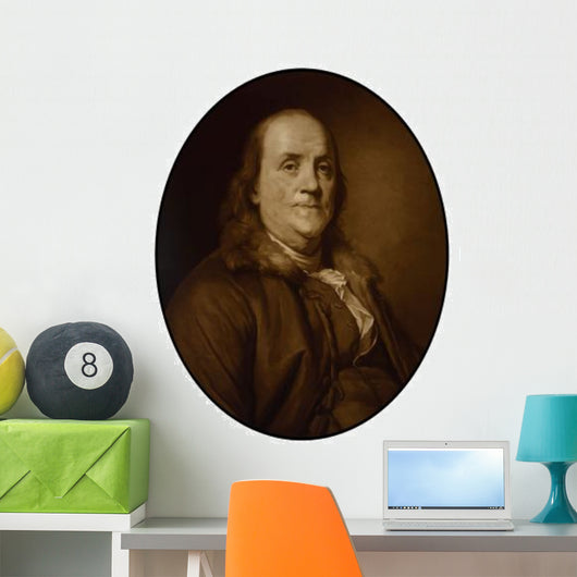 Digitally Restored Vector Painting Wall Decal Design 5