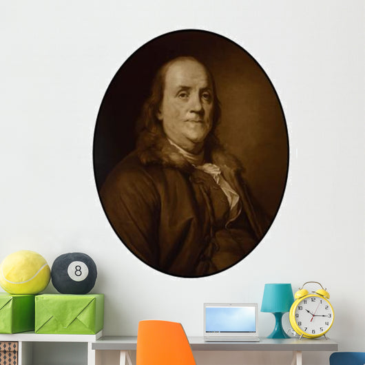 Digitally Restored Vector Painting Wall Decal Design 5