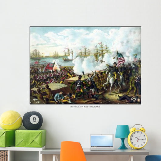 Digitally Restored War 1812 Wall Decal