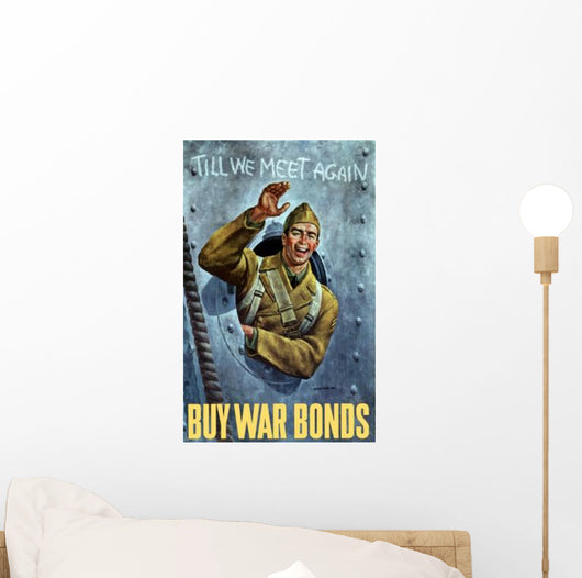 Digitally Restored War Propaganda Wall Decal Design 17