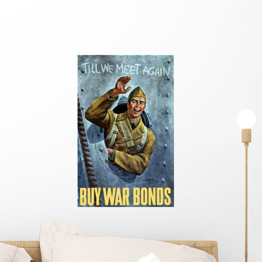 Digitally Restored War Propaganda Wall Decal Design 17