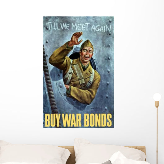 Digitally Restored War Propaganda Wall Decal Design 17