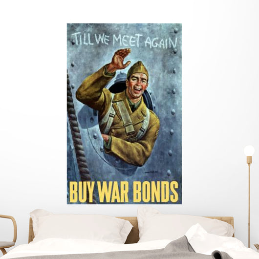 Digitally Restored War Propaganda Wall Decal Design 17