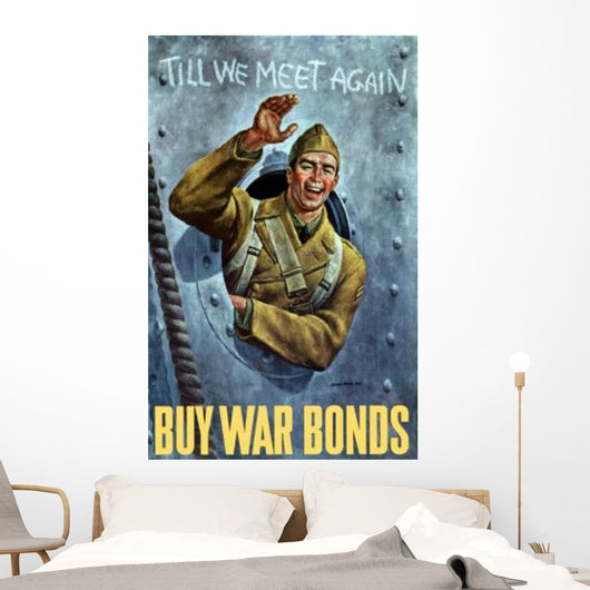 Digitally Restored War Propaganda Wall Decal Design 17