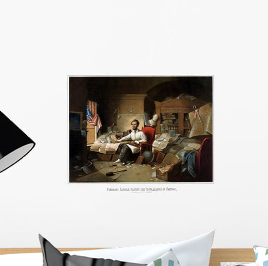 Digitally Restored Civil War Wall Decal Design 4