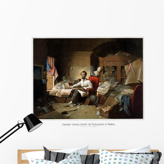Digitally Restored Civil War Wall Decal Design 4