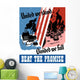 Digitally Restored War Propaganda Wall Decal Design 14