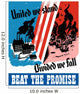 Digitally Restored War Propaganda Wall Decal Design 14
