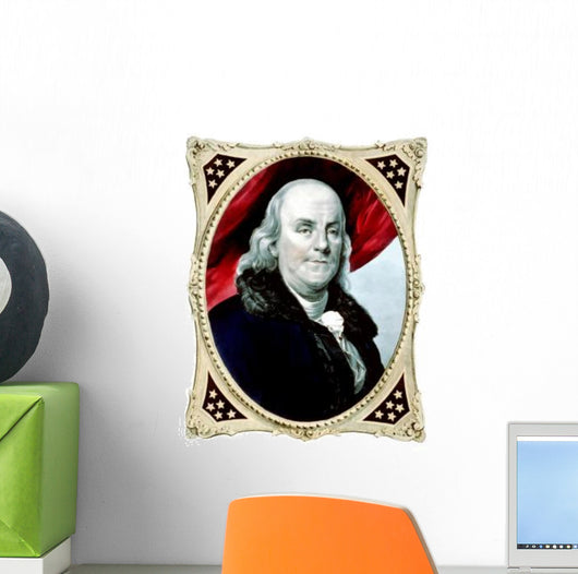 Digitally Restored Vector Painting Wall Decal Design 3