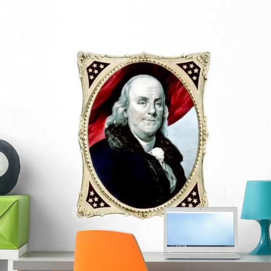 Digitally Restored Vector Painting Wall Decal Design 3