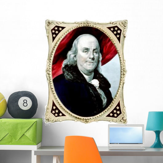 Digitally Restored Vector Painting Wall Decal Design 3