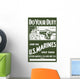 Digitally Restored War Propaganda Wall Decal Design 12