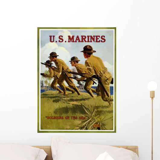 Digitally Restored War Propaganda Wall Decal Design 10