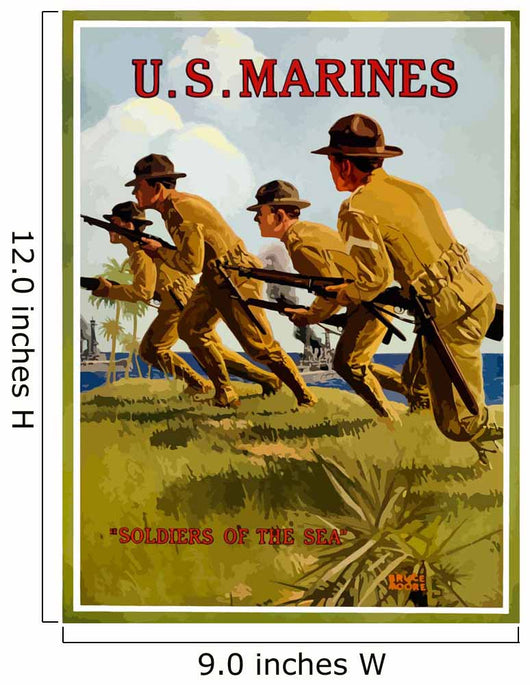 Digitally Restored War Propaganda Wall Decal Design 10