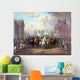 Digitally Restored Revolutionary War Wall Decal Design 1