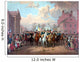 Digitally Restored Revolutionary War Wall Decal Design 1