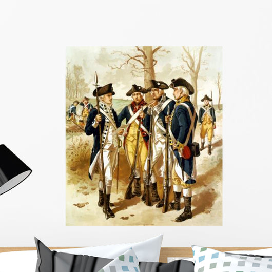 Digitally Restored Vector Painting Wall Decal Design 2