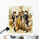 Digitally Restored Vector Painting Wall Decal Design 2