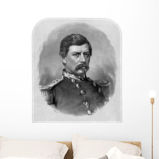 Digitally Restored Civil War Wall Decal Design 2