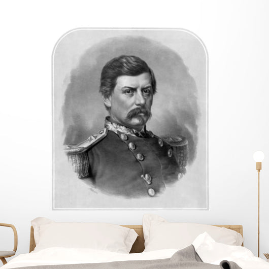 Digitally Restored Civil War Wall Decal Design 2
