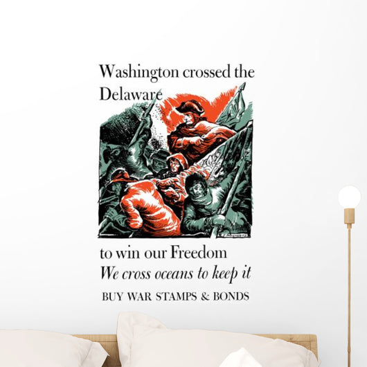 Digitally Restored War Propaganda Wall Decal Design 4