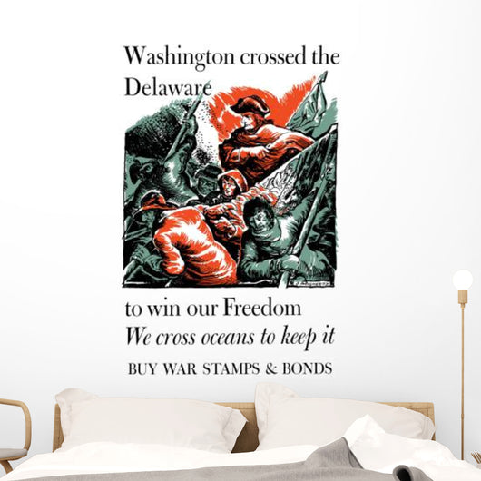 Digitally Restored War Propaganda Wall Decal Design 4