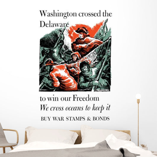 Digitally Restored War Propaganda Wall Decal Design 4