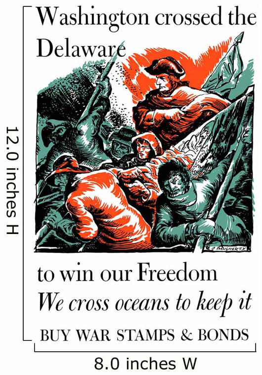 Digitally Restored War Propaganda Wall Decal Design 4