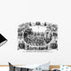 Digitally Restored Civil War Wall Decal Design 1