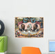 Digitally Restored Vintage American Wall Decal