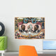 Digitally Restored Vintage American Wall Decal