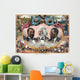 Digitally Restored Vintage American Wall Decal