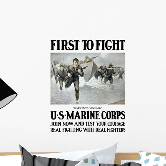 World War I Us Wall Decal