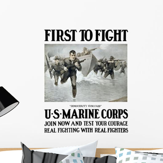 World War I Us Wall Decal