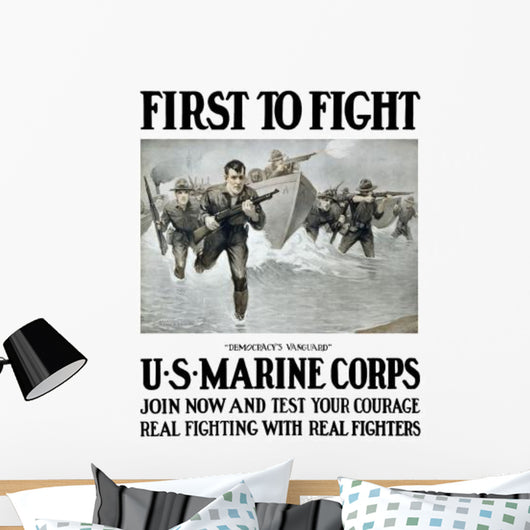 World War I Us Wall Decal