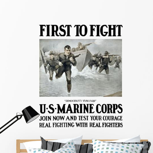 World War I Us Wall Decal