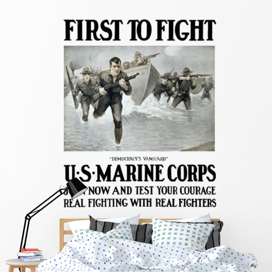World War I Us Wall Decal